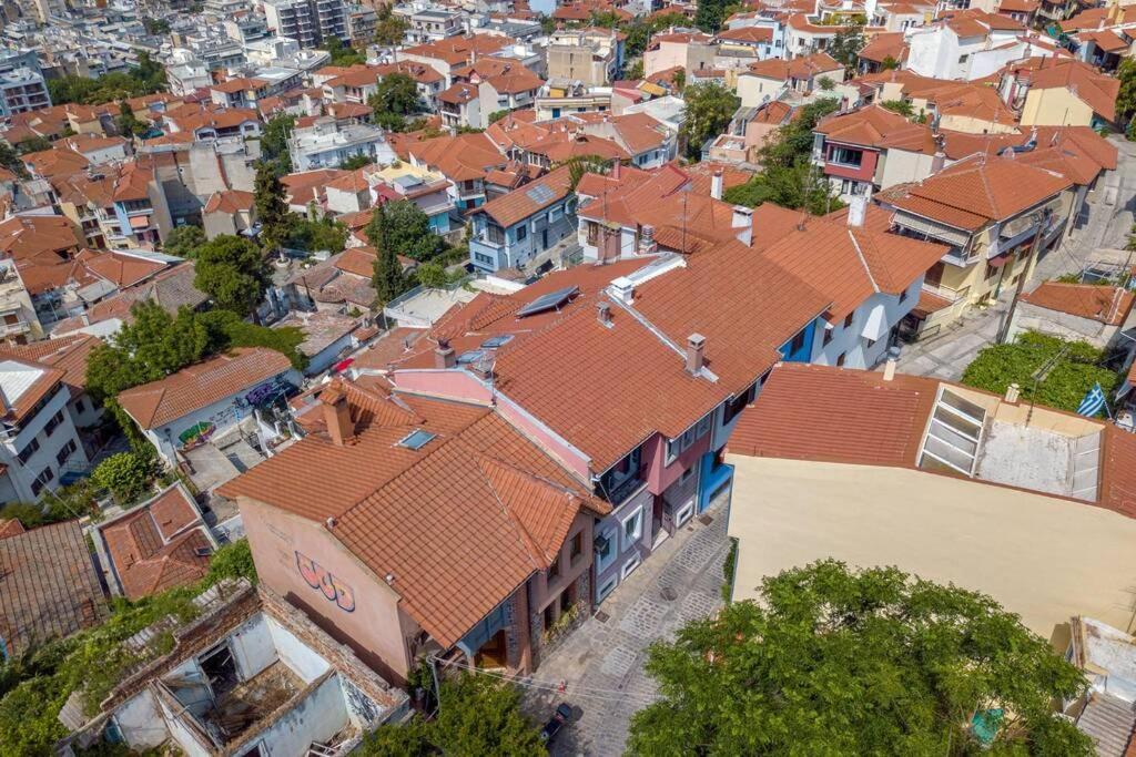 Ano Poli Stay With Private Terrace And View Tesalónica Exterior foto